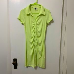 H&M button up dress